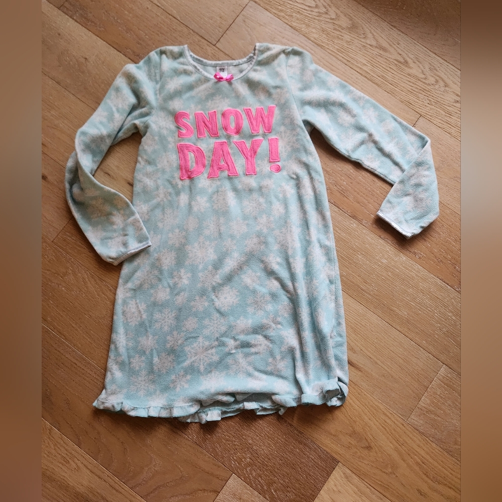 GEORGE | Polar fleece snow day nightgown